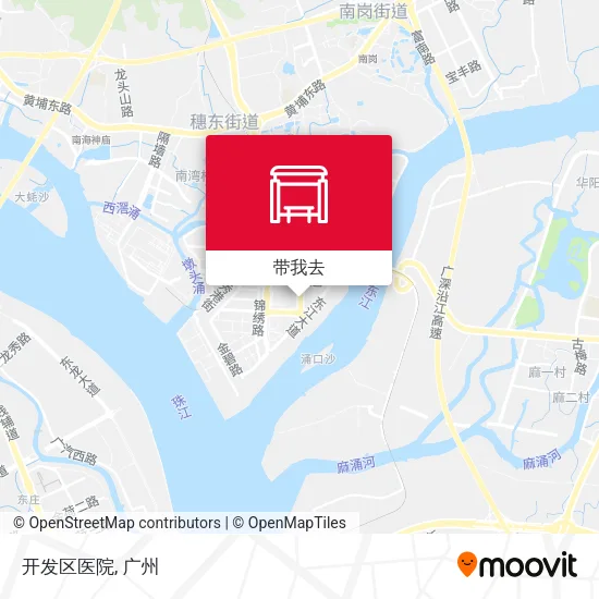 开发区医院地图