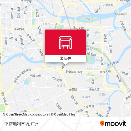 平南顺利市场地图
