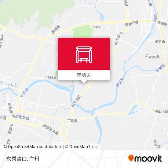 东秀路口地图