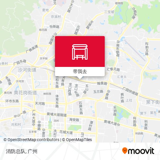 消防总队地图