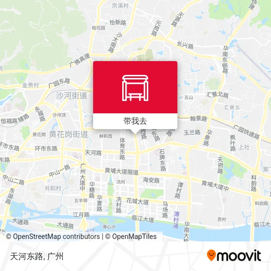 天河东路地图