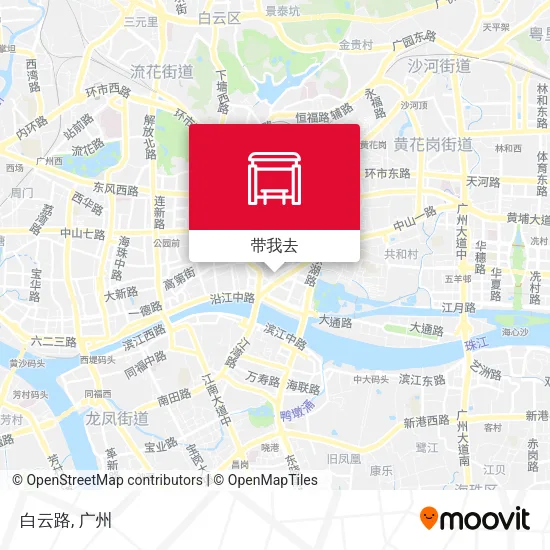 白云路地图