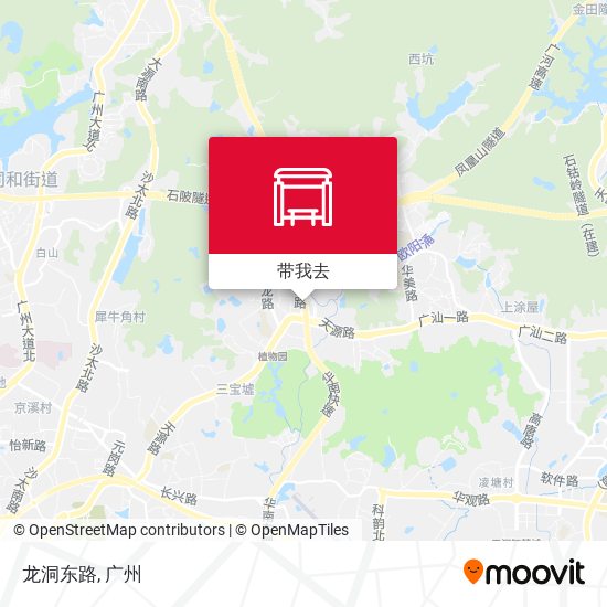 龙洞东路地图
