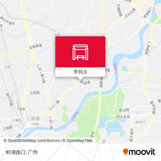 蚌湖路口地图