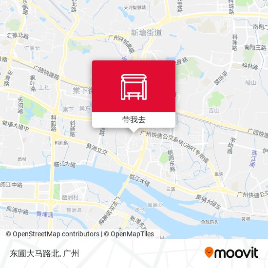 东圃大马路北地图