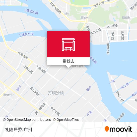 礼隆居委地图