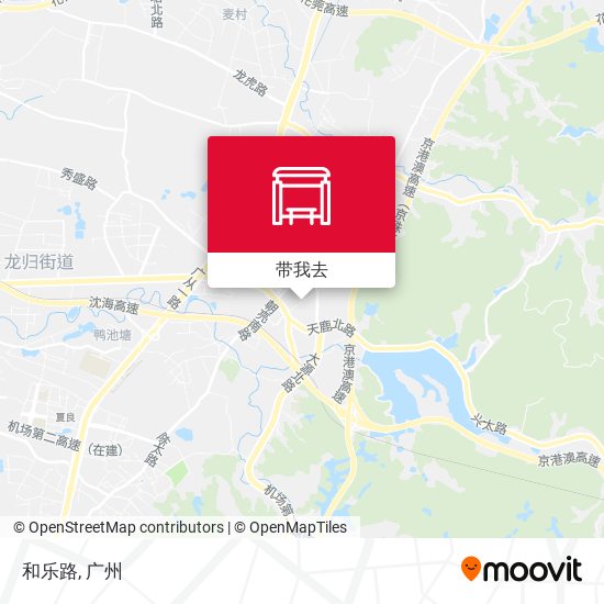 和乐路地图