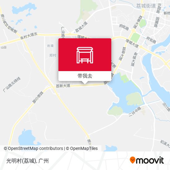 光明村(荔城)地图