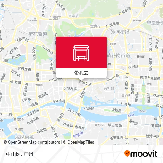 中山医地图