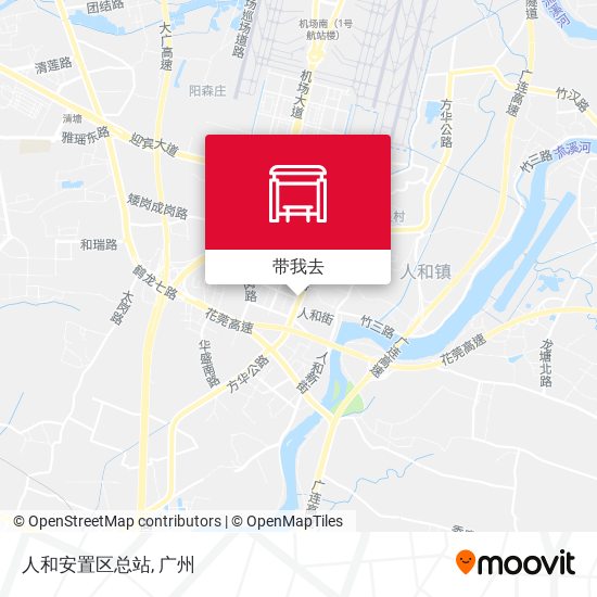 人和安置区总站地图