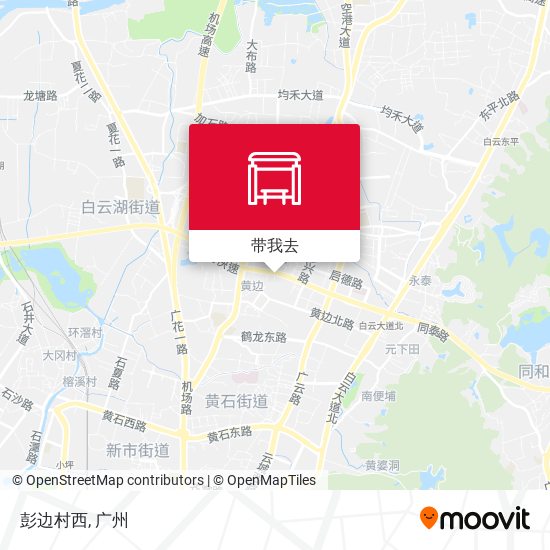 彭边村西地图