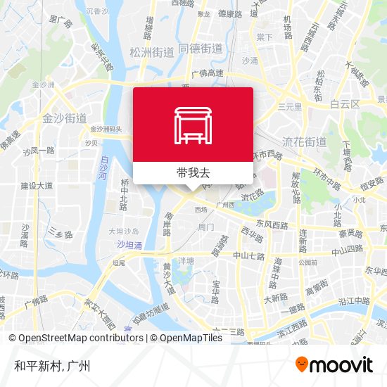 和平新村地图