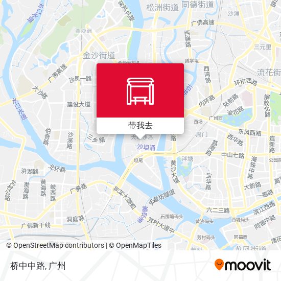 桥中中路地图