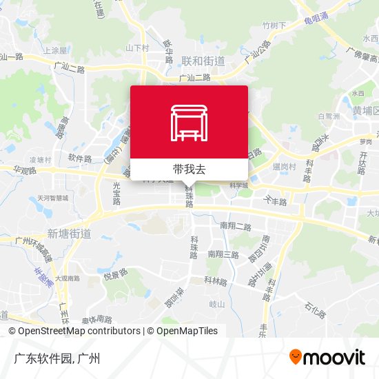 广东软件园地图