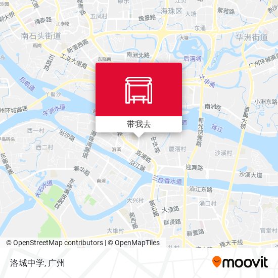 洛城中学地图