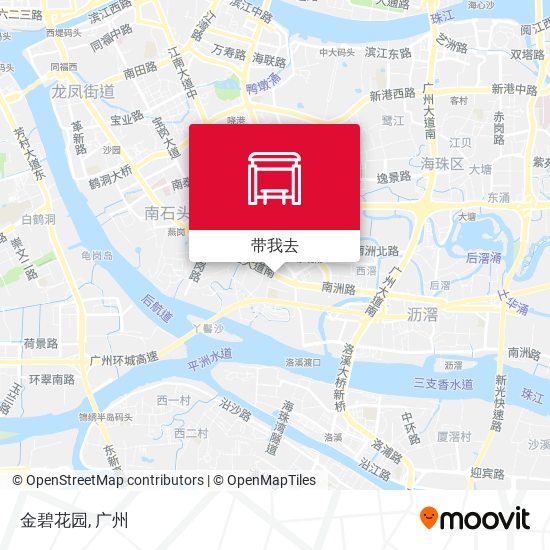 金碧花园地图