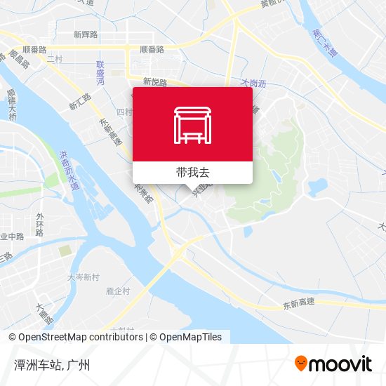 潭洲车站地图