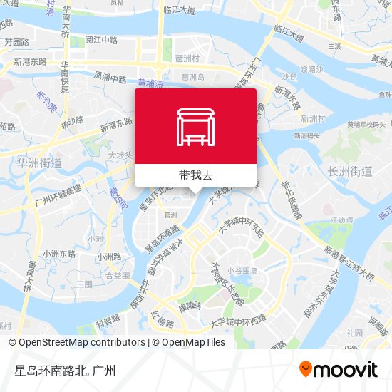 星岛环南路北地图