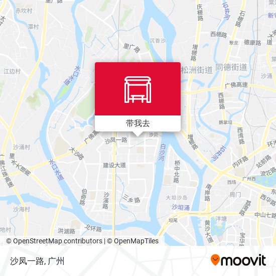 沙凤一路地图