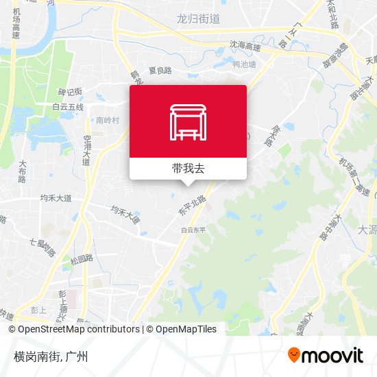 横岗南街地图