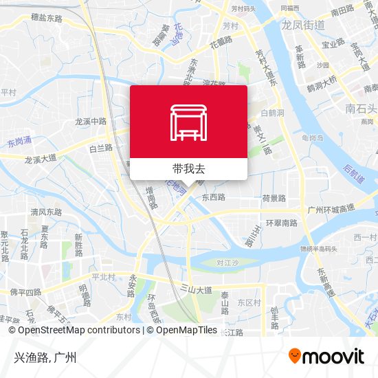 兴渔路地图