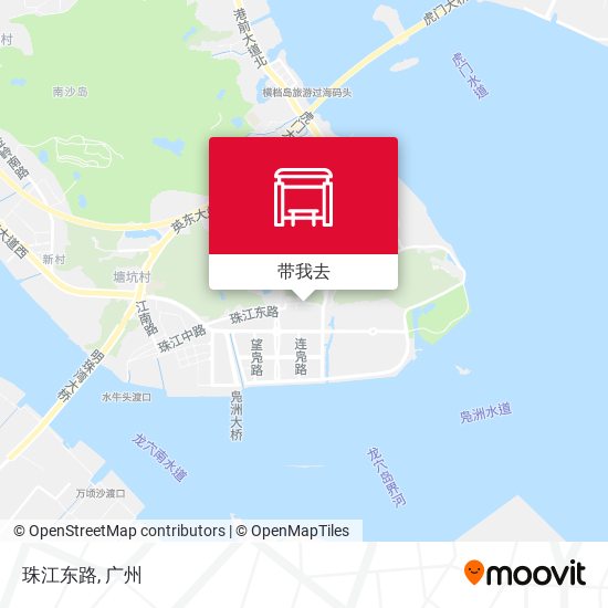 珠江东路地图