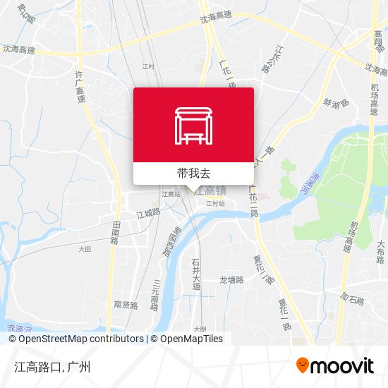 江高路口地图