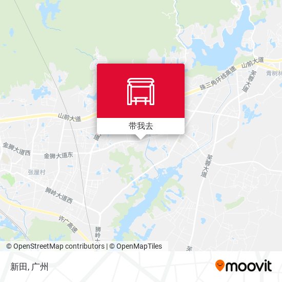 新田地图