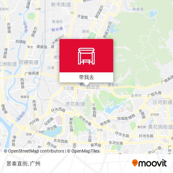 景泰直街地图