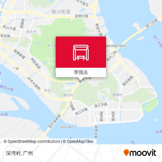 深湾村地图