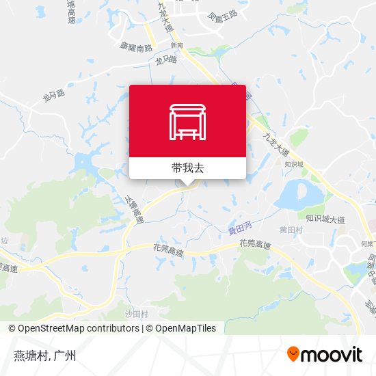 燕塘村地图