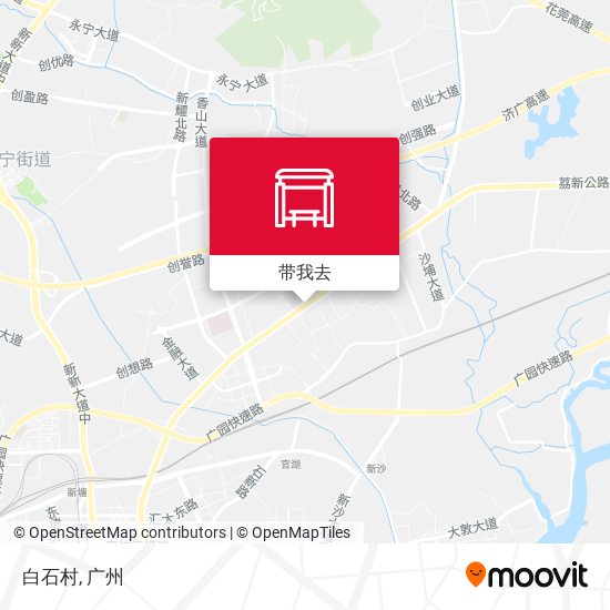 白石村地图