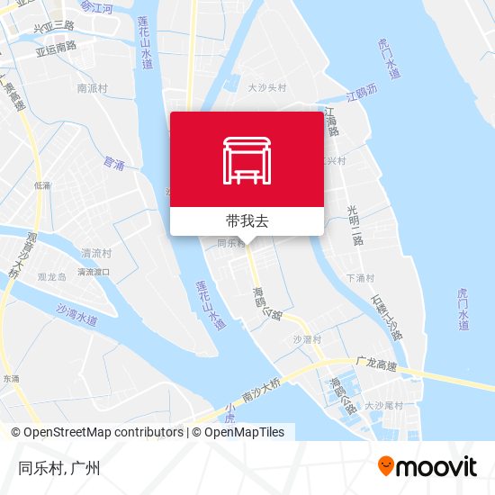 同乐村地图
