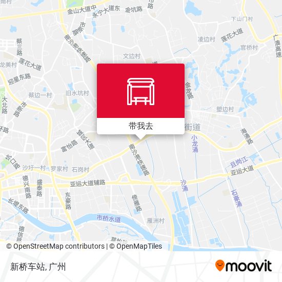 新桥车站地图