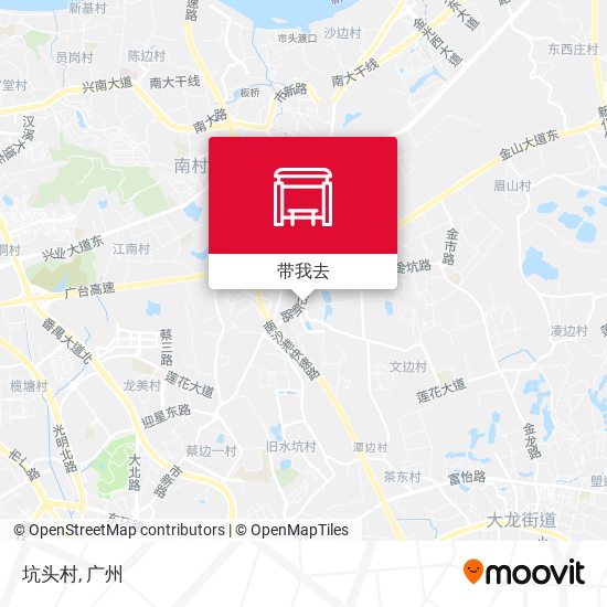 坑头村地图