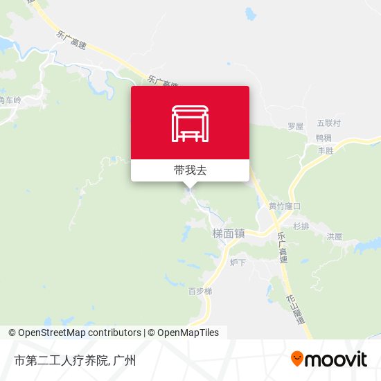 市第二工人疗养院地图