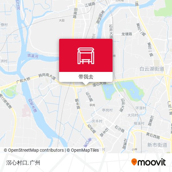 滘心村口地图