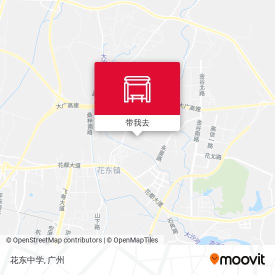 花东中学地图