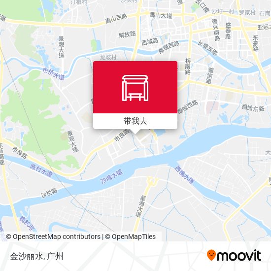 金沙丽水地图
