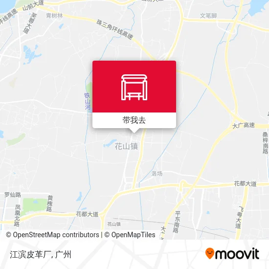 江滨皮革厂地图