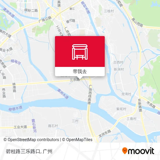 碧桂路三乐路口地图