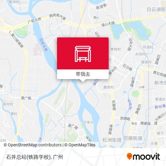 石井总站(铁路学校)地图