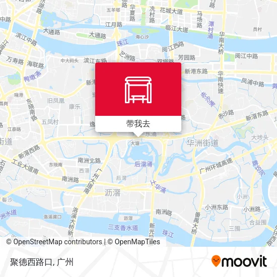 聚德西路口地图