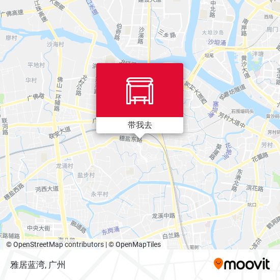 雅居蓝湾地图