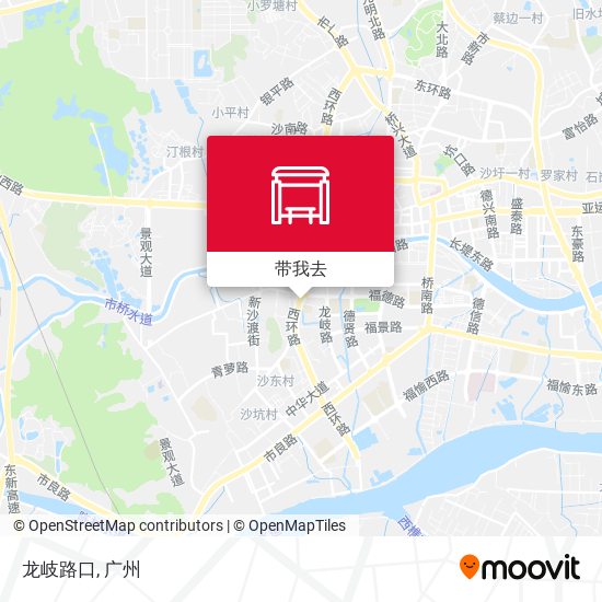 龙岐路口地图