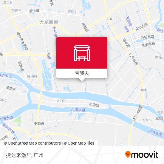 捷达来堡厂地图