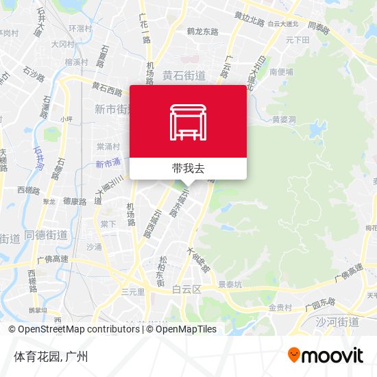 体育花园地图