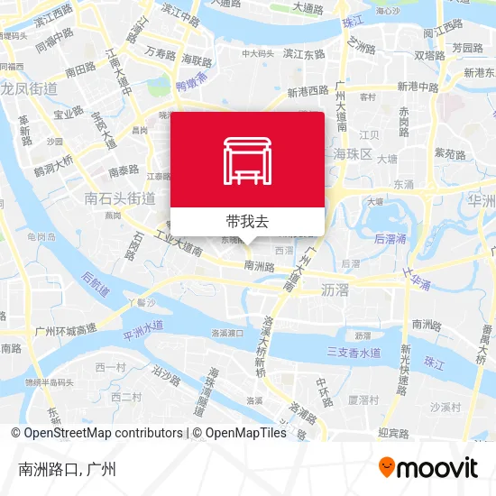 南洲路口地图