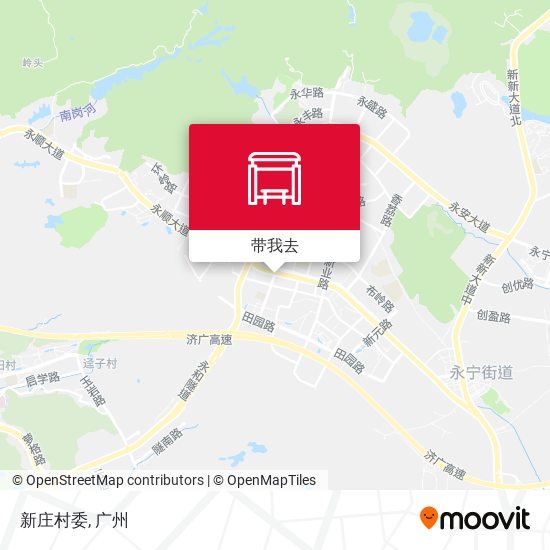新庄村委地图