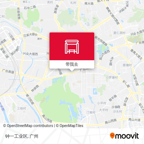 钟一工业区地图